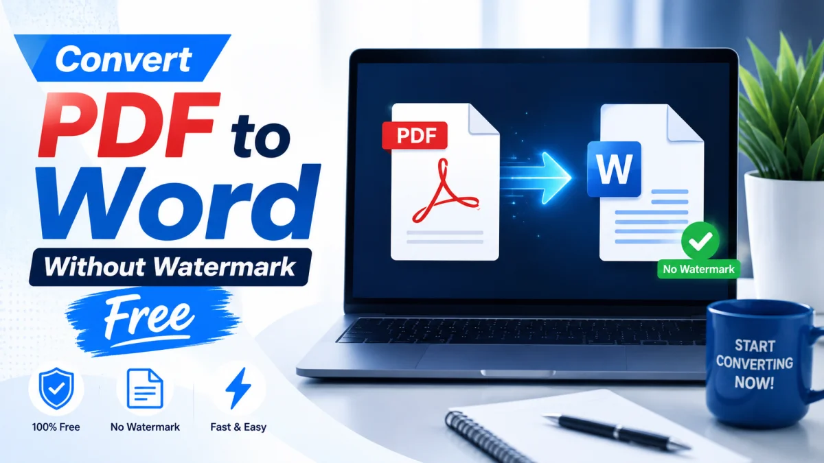 Convert PDF to Word Without Watermark Online Free