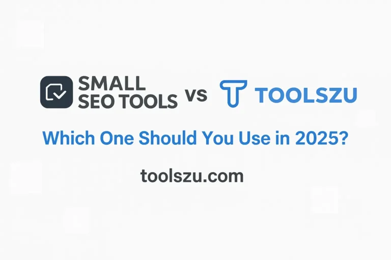 Small SEO Tools vs Toolszu
