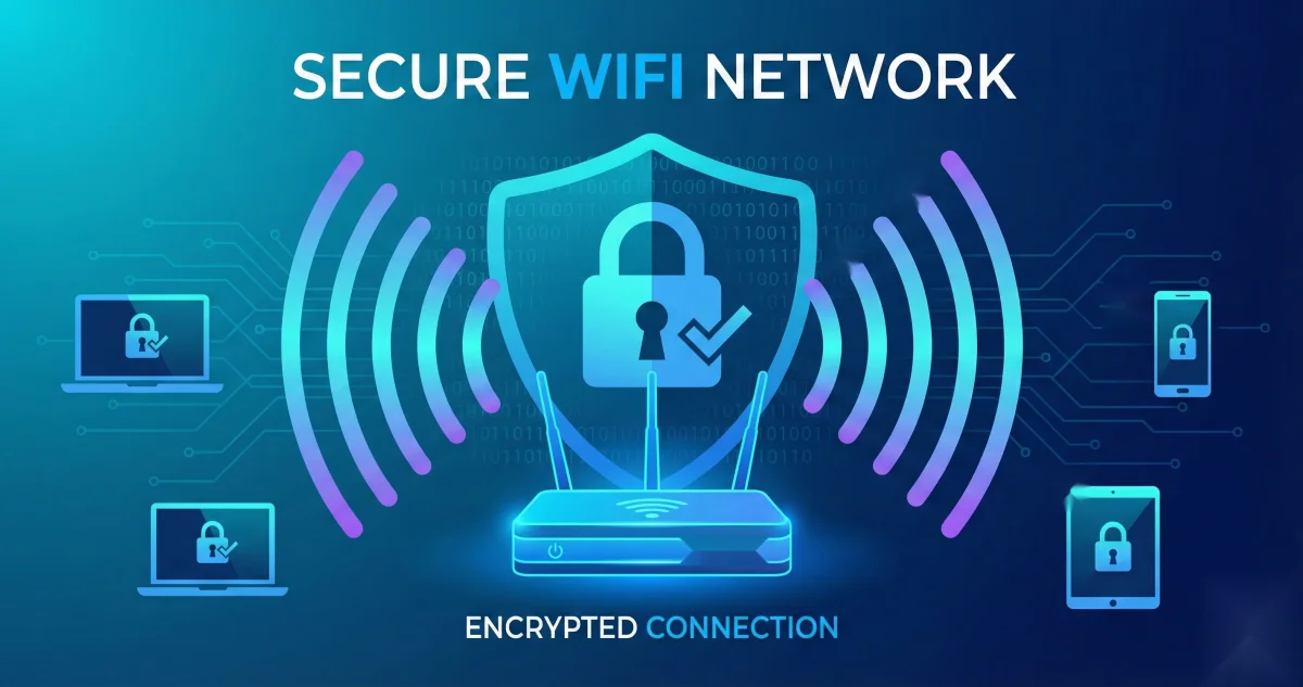 What is password-protected wireless technology