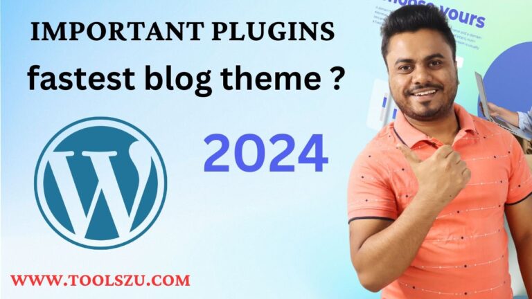 select the fastest blog theme for 2024