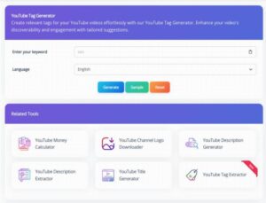 YouTube Tag Generator