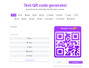 QR Code Generator