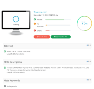 Website SEO Audit Tool Free